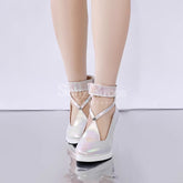 Game Wuthering Waves Cosplay Peach Blossom Radiance Cosplay Shoes